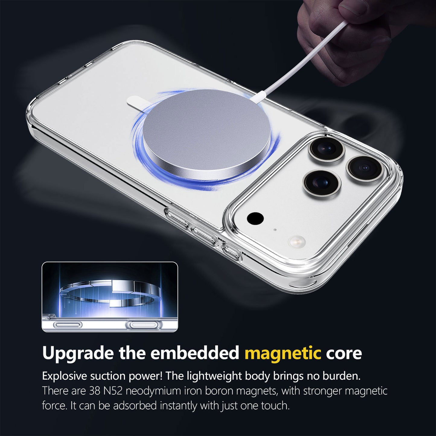 Gear4 Crystal Palace Case iPhone 17 Pro Max